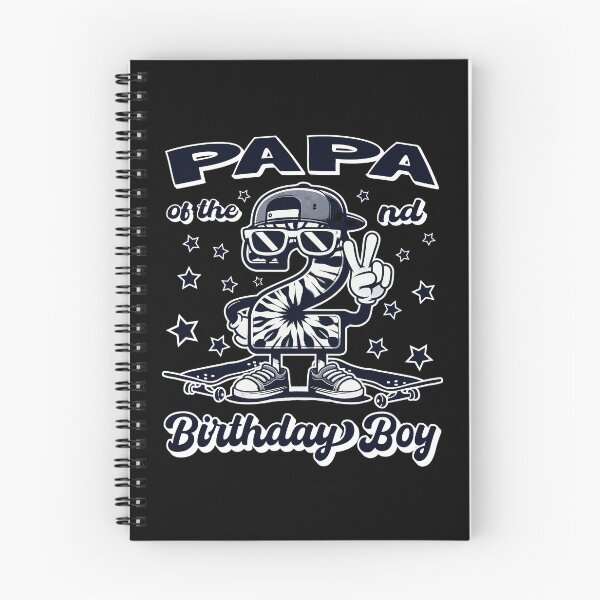 Item preview, Papa Of 2nd Birthday Boy Toddler Skateboard B-day designed and sold by Jungle Hub.