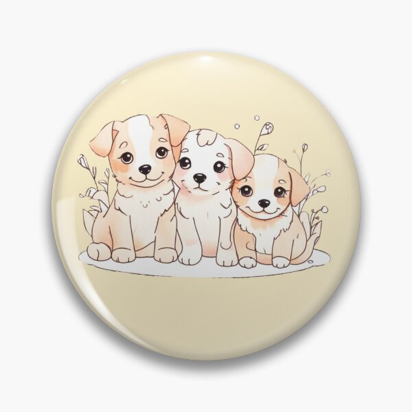 Item preview, Three Little puppies designed and sold by Flowersonstuff.