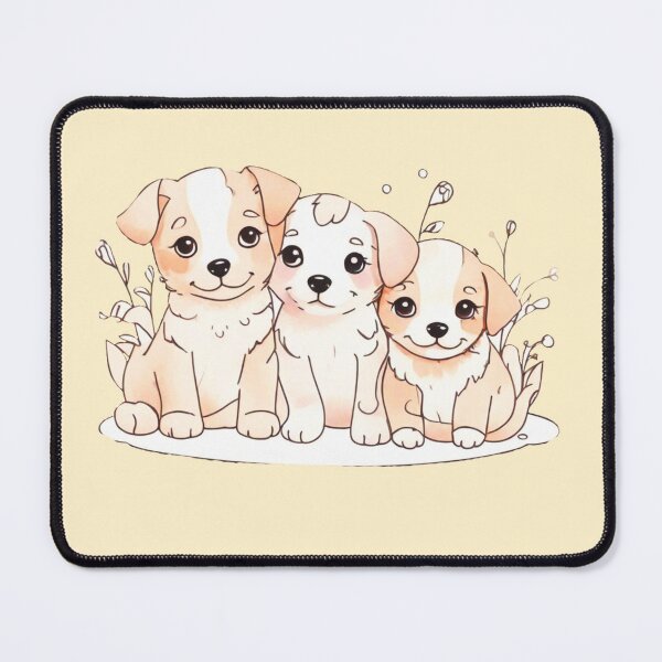 Item preview, Three Little puppies designed and sold by Flowersonstuff.