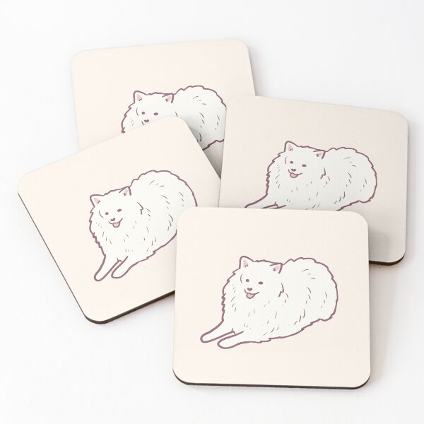 Item preview, Japanese spitz dog designed and sold by Mayarart.
