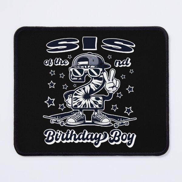 Item preview, Sis Of 2nd Birthday Boy Toddler Skateboard B-day designed and sold by Jungle Hub.