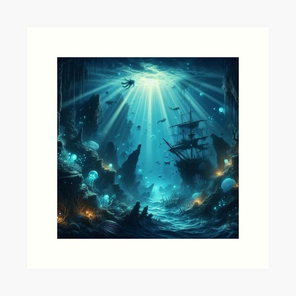 Item preview, Secrets of the deep sea designed and sold by Cerberus-Art.