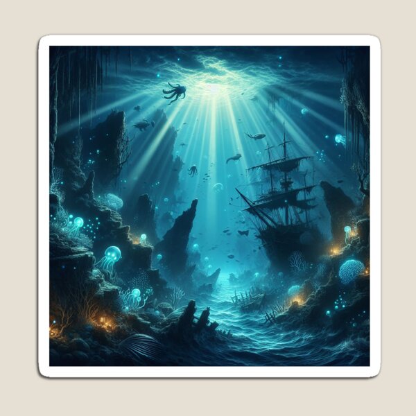 Item preview, Secrets of the deep sea designed and sold by Cerberus-Art.