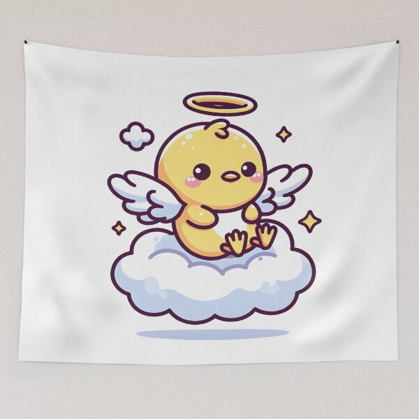 Item preview, Kawaii Chick: Angel Wings designed and sold by CanvasCutie.