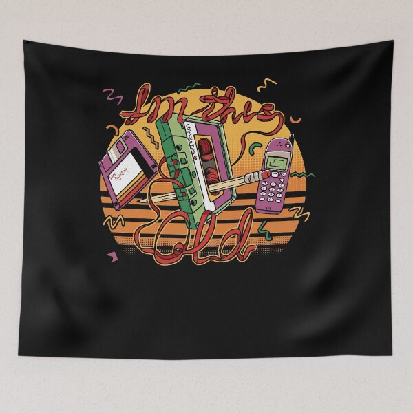 Item preview, I'm This Old Audio Cassette & Pencil Retro designed and sold by Nerd Shizzle.