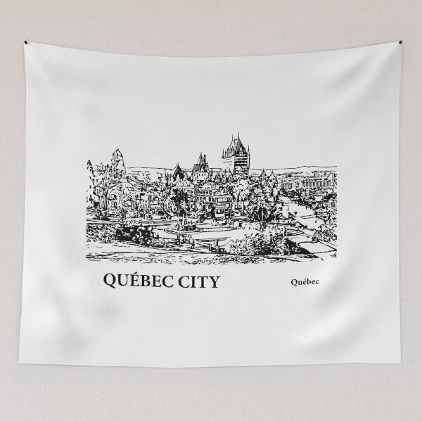 Item preview, Québec City Québec designed and sold by Lakeric Cityscapes.