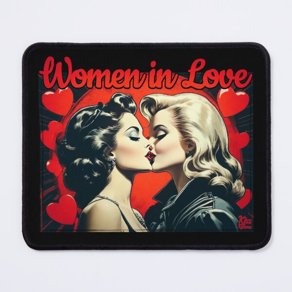 Item preview, women in love designed and sold by DiscoKiss - Quality printing guaranteed..