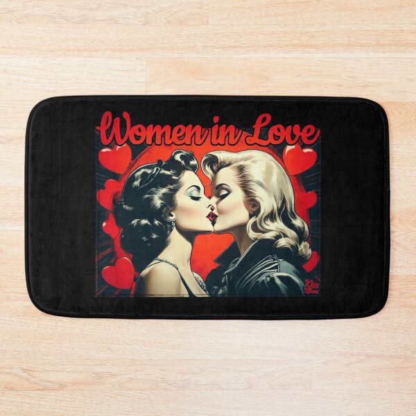 Item preview, women in love designed and sold by DiscoKiss - Quality printing guaranteed..