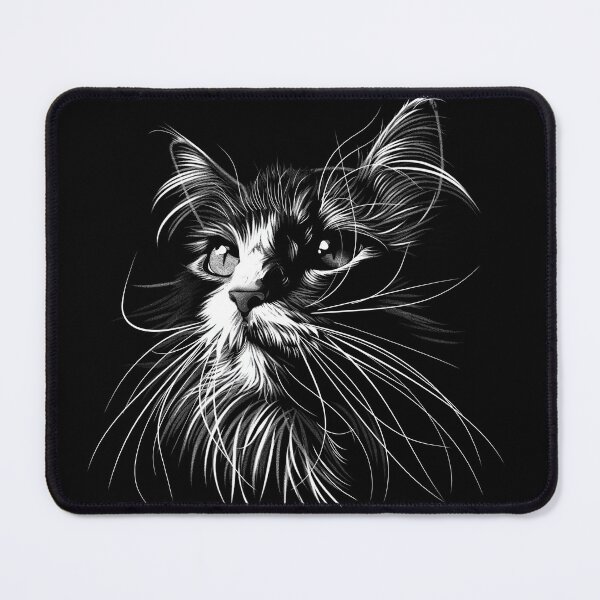 Item preview, Monochrome Feline Gaze designed and sold by RuyaFab.