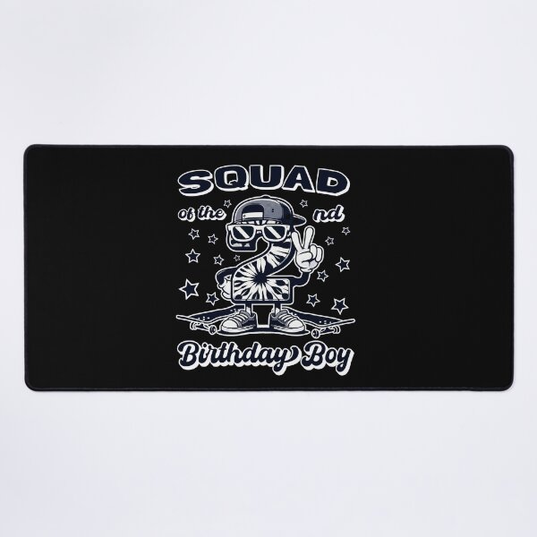 Item preview, Squad Of 2nd Birthday Boy Toddler Skateboard B-day designed and sold by Jungle Hub.