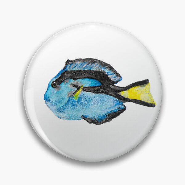Item preview, Blue Tang Fish designed and sold by laurensmithart.