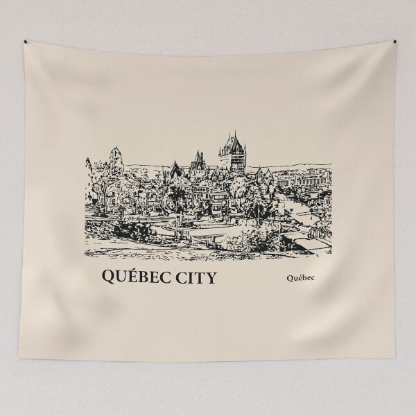 Item preview, Québec City Québec designed and sold by Lakeric Cityscapes.