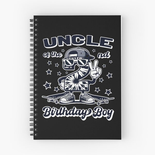 Item preview, Uncle Of 2nd Birthday Boy Toddler Skateboard B-day designed and sold by Jungle Hub.