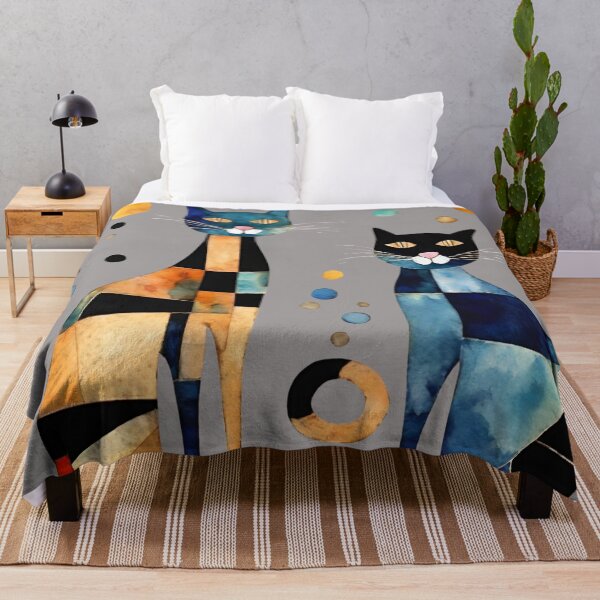 Item preview, Cats and dots - abstract and stylish design designed and sold by VickyJo111.