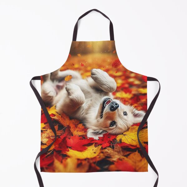 Item preview, Autumn happiness of the playful dog designed and sold by Cerberus-Art.