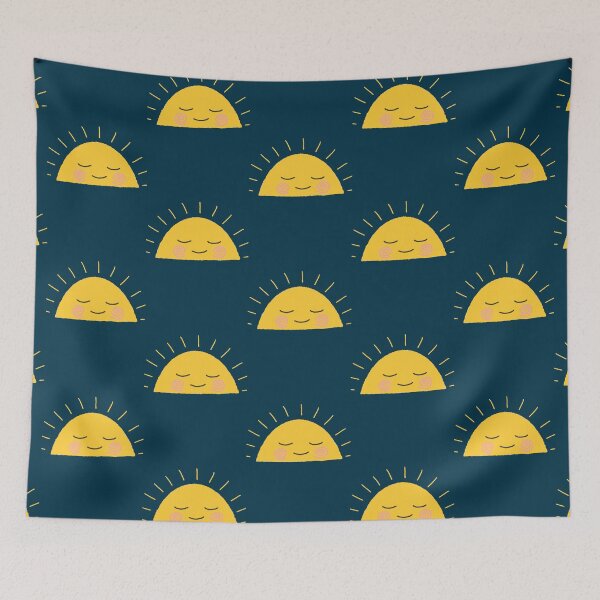Item preview, cute sleepy sun designed and sold by crazyist1.