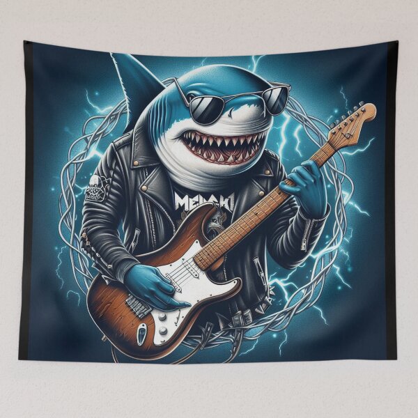 Artikelvorschau, Metalhead Shark entworfen und verkauft von Oryartil.