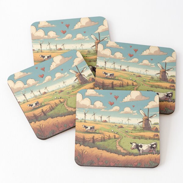 Item preview, Cheerful Cowherd: Lively Ranch for Happy Cows designed and sold by FischerWeissz.