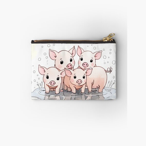 Item preview, Four little pigs designed and sold by Flowersonstuff.