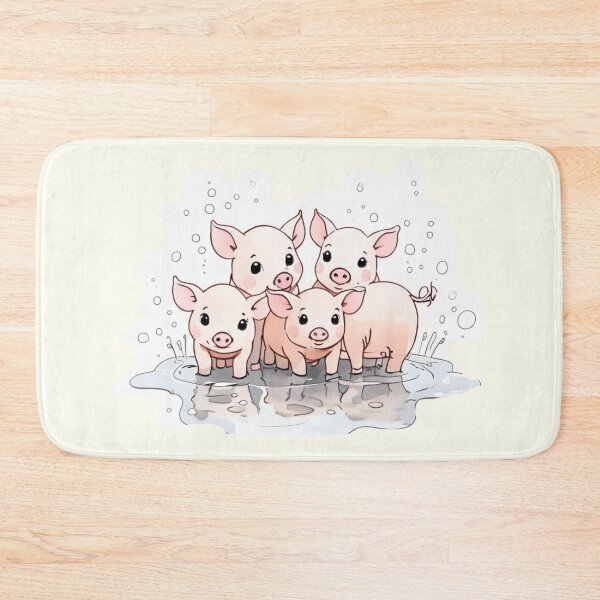 Item preview, Four little pigs designed and sold by Flowersonstuff.