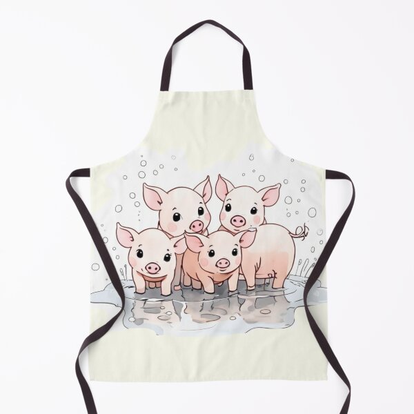 Item preview, Four little pigs designed and sold by Flowersonstuff.