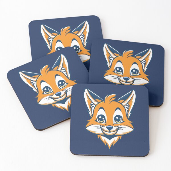 Item preview, Charming Fox Mascot Design designed and sold by RuyaFab.