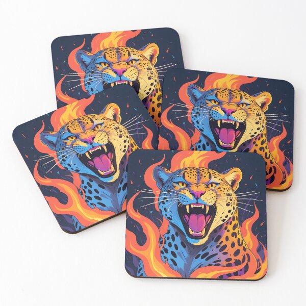 Item preview, Leopard Fury designed and sold by WildlifeInc.