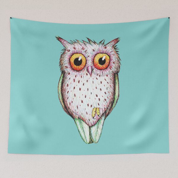 Item preview, Cute colored owl designed and sold by Bwiselizzy.