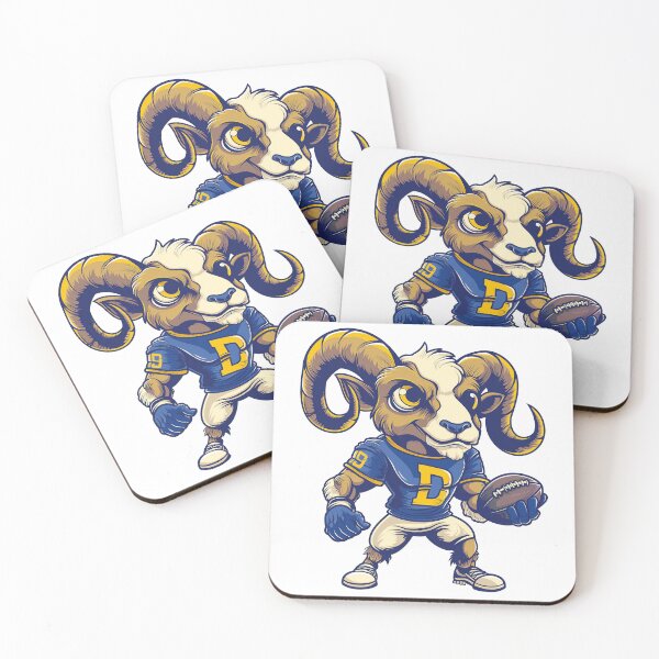 Item preview, Bighorns Ram Football designed and sold by Wild-Co.