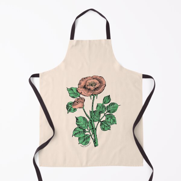 Item preview, Apricot Rosette Rose Bloom Single 1-7 Petals Almost Flat designed and sold by Rachael Taylor.