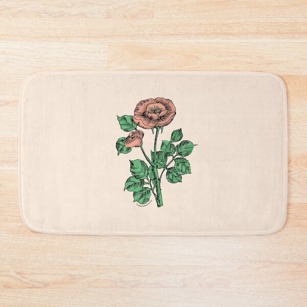 Item preview, Apricot Rosette Rose Bloom Single 1-7 Petals Almost Flat designed and sold by Rachael Taylor.