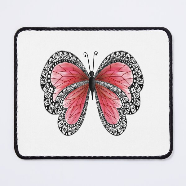Item preview, Red fairy butterfly n°2 designed and sold by Audrey Janvier | AJD.