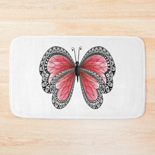 Item preview, Red fairy butterfly n°2 designed and sold by Audrey Janvier | AJD.