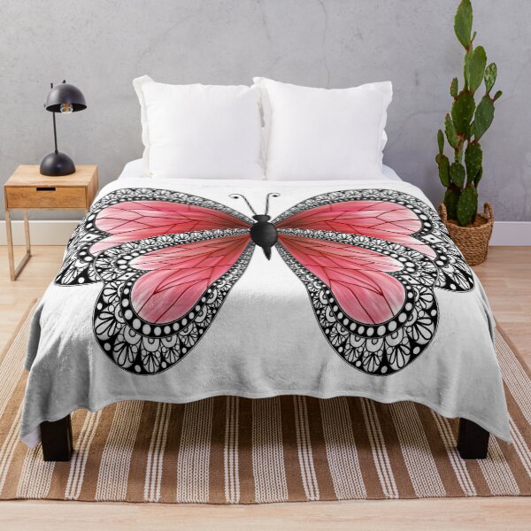 Item preview, Red fairy butterfly n°2 designed and sold by Audrey Janvier | AJD.