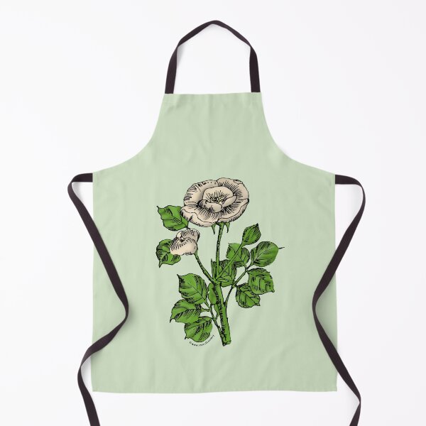 Item preview, Cream Rosette Rose Bloom Single 1-7 Petals Almost Flat designed and sold by Rachael Taylor.