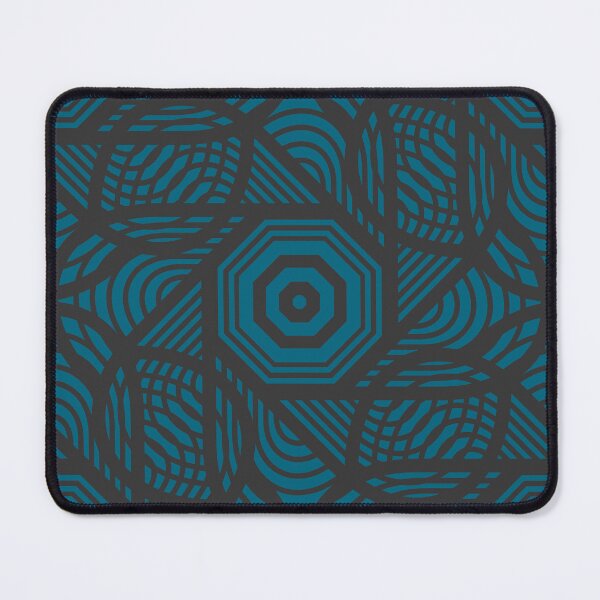 Item preview, Dynamic Navy Geometric Print: Hex Spiral Art & Contemporary Design designed and sold by Nimira.