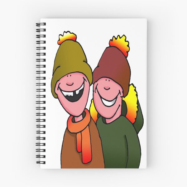 Item preview, WOOLEY HAT PEOPLE Josh and Alan designed and sold by JasonTrivettart.