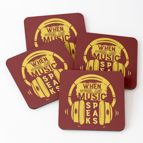 Item preview, When words fail music speaks designed and sold by PrintMastery.
