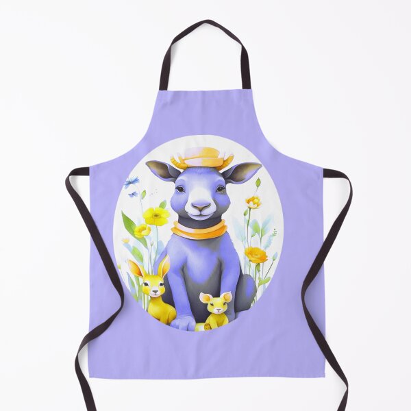 Item preview, Goats in the garden designed and sold by Flowersonstuff.