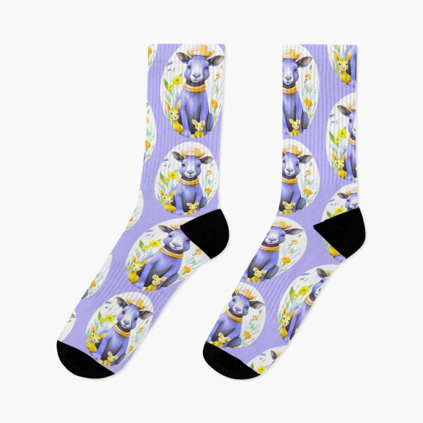 Item preview, Goats in the garden designed and sold by Flowersonstuff.
