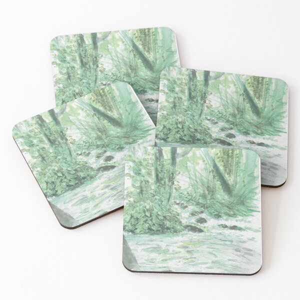 Item preview, watercolor riverbank  designed and sold by AJHR.