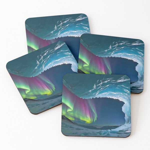 Item preview,  Ice Cave with Aurora view.  designed and sold by Frame of Mind .
