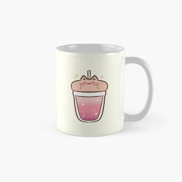 Item preview, Pink milkshake cat designed and sold by Mayarart.