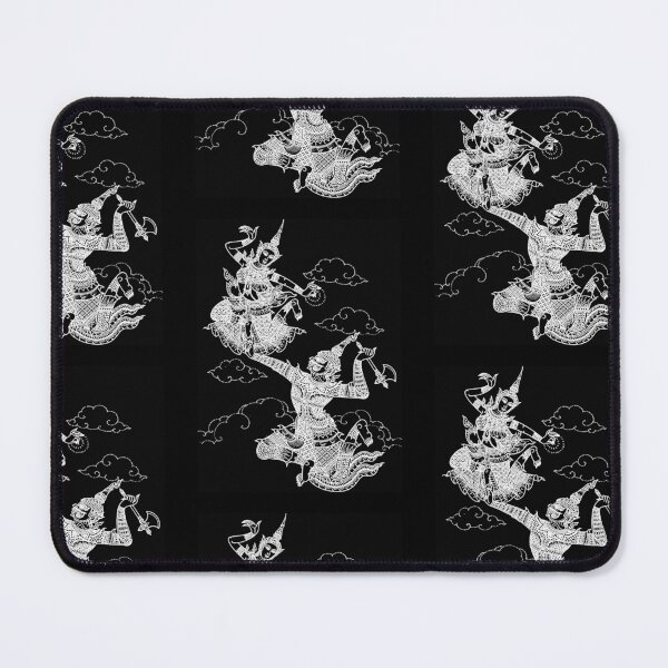 Item preview, White Lai Thai thai ancient art drawing mural painting designed and sold by Bspaces.