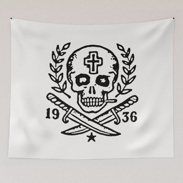 Item preview, Skull; Russian Prison Tattoo; Hardcore Style; designed and sold by StickerApe.