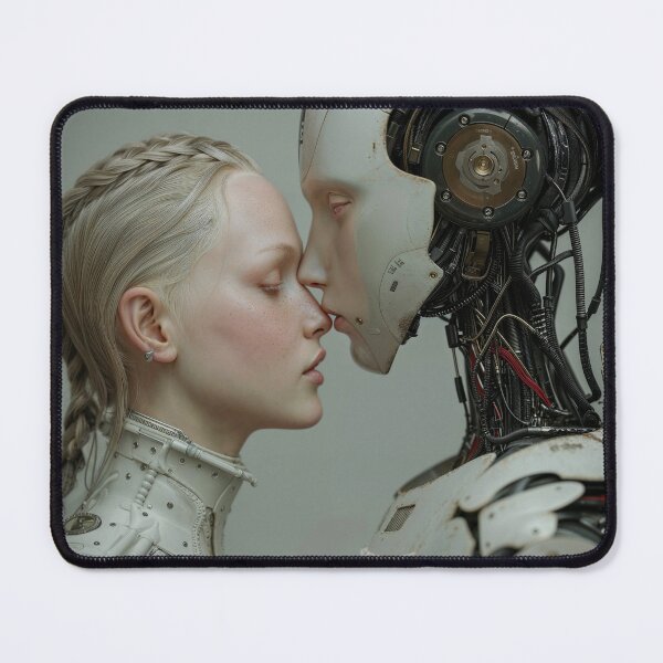 Item preview, Intimate Encounter Between Human and Robot designed and sold by soulofalion.