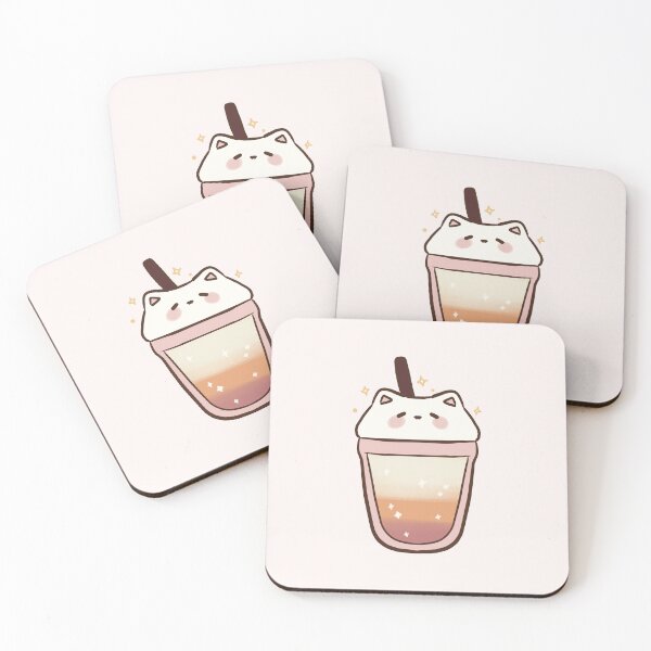 Item preview, milkshake cat designed and sold by Mayarart.