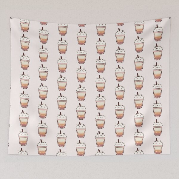 Item preview, milkshake cat designed and sold by Mayarart.