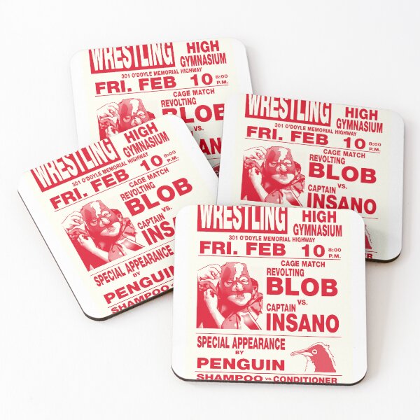 Item preview, The Revolting Blob Wrestling designed and sold by DavidJacobss.