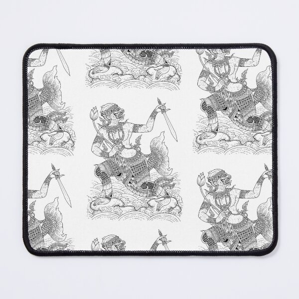 Item preview, Mokey of Lai Thai thai ancient art drawing mural painting designed and sold by Bspaces.